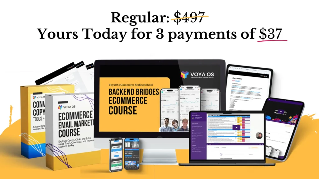 Backend Bridges Package for 3 payments of $37
