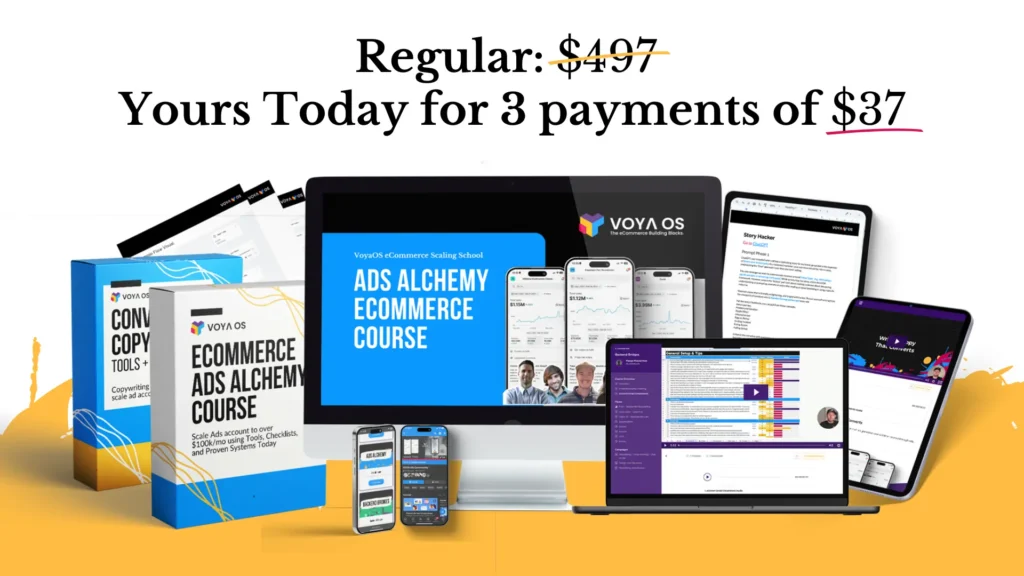 Ads Alchemy Package for 3 payments of $37